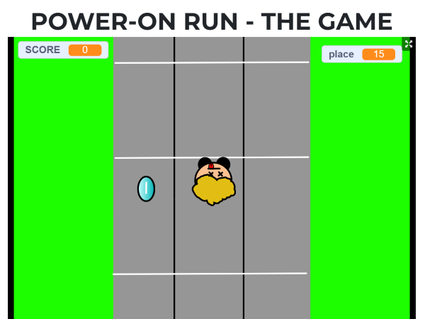 Power-ON RUN - the game by JSIT